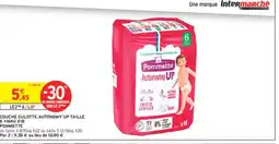 Intermarché POMMETTE Couche culotte autonomy up taille offre