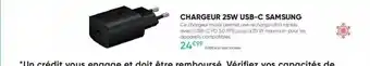 Fnac Chargeur 25w Usb-c Samsung offre