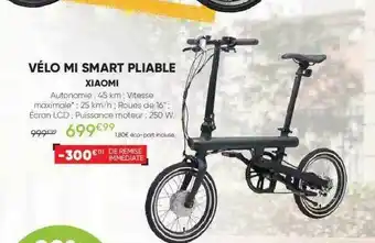 Fnac Vélo Mi Smart Pliable Xiaomi offre