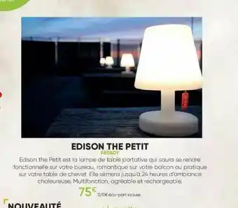 Fnac Edison The Petit offre