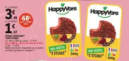 E.Leclerc Steaks végétaux happyvore offre