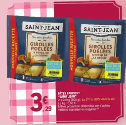 E.Leclerc Pâtes farcies saint jean offre