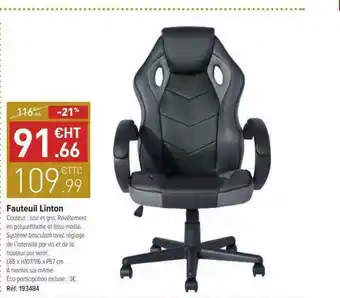 Fauteuil Linton
