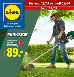 Lidl PARKSIDE® Débroussailleuse thermique offre