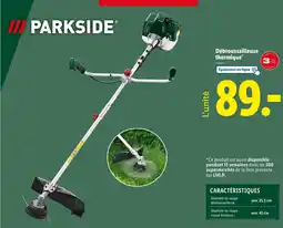 Lidl PARKSIDE Débroussailleuse thermique offre