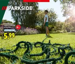 Lidl PARKSIDE Tuyau d'arrosage extensible offre