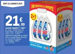 E.Leclerc Lessive liquide skip offre