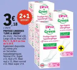 E.Leclerc Protege lingeries love & green offre