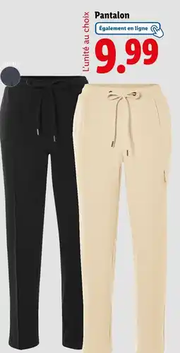 Lidl Pantalon offre