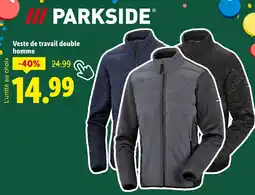 Lidl PARKSIDE Veste de travail double offre