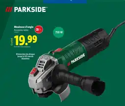 Lidl PARKSIDE Meuleuse d'angle offre