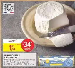 Intermarché Contact MINI BROUSSES LA FERMIÈRE offre