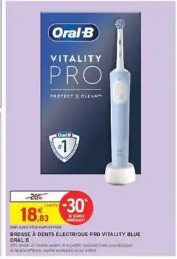 BROSSE À DENTS ÉLECTRIQUE PRO VITALITY BLUE ORAL B