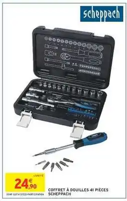 Coffret à Douilles 41 Pièces Scheppach