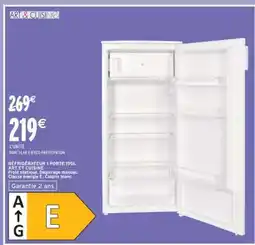 Intermarché Hyper Réfrigérateur 1 Porte 195L ART ET CUISINE offre