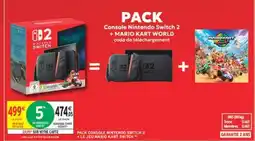 Intermarché Hyper Pack Console Nintendo Switch 2 + Mario Kart World offre