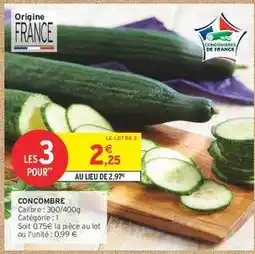 Intermarché Hyper CONCOMBRE offre