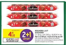 Intermarché Hyper Rochers Lait Suchard offre