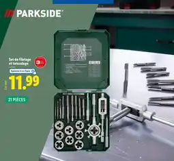 Lidl PARKSIDE Set de filetage et taraudage offre