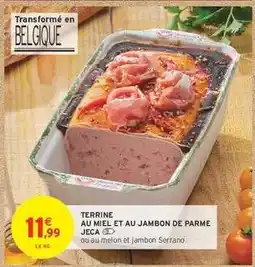 Intermarché Hyper Terrine au miel et au jambon de Parme offre