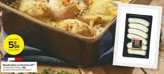 Carrefour Market Boudin blanc à l’ancienne x6 offre