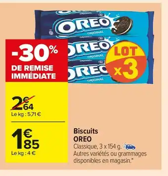Carrefour Market Oreo biscuits offre