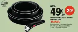 E.Leclerc Set amovible 5 pièces ingenio generous cook offre