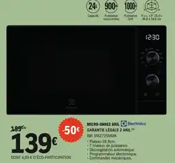 E.Leclerc Micro ondes gril offre