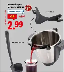 Lidl Accessoire pour Monsieur Cuisine offre