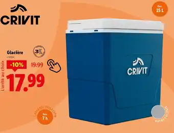 Lidl CRIVIT Glacière offre