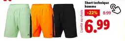 Lidl CRIVIT Short technique homme offre