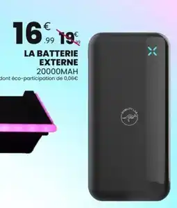 Stokomani La batterie externe 20000mah offre