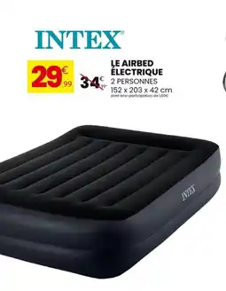 Stokomani INTEX Le airbed électrique offre
