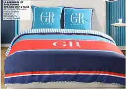 Stokomani La parure de lit 2 personnes 240 x 220 cm + 2 taies offre