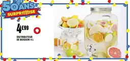La Foir'Fouille Distributeur de boisson offre