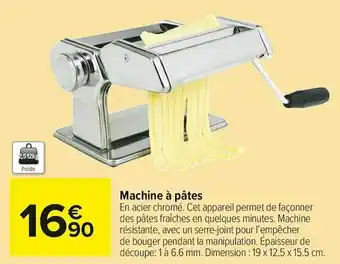 Machine à pâtes
