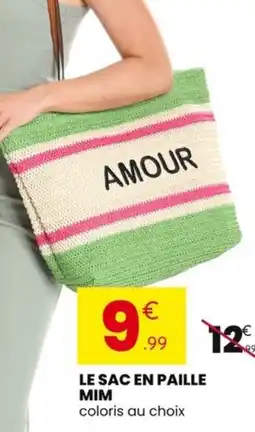 Stokomani Le sac en paille mim offre