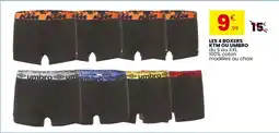 Stokomani Les 4 boxers ktm ou umbro offre