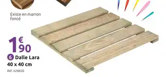 Mr Bricolage Dalle lara offre