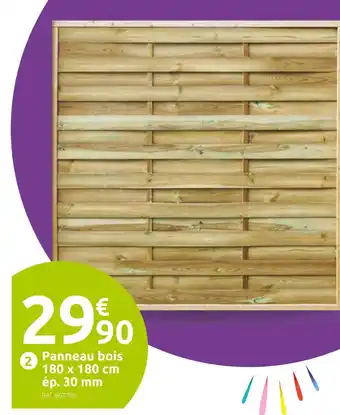 Mr Bricolage Panneau bois offre