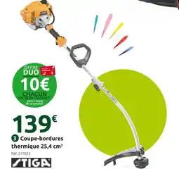 Mr Bricolage STIGA Coupe-bordures thermique 25,4 cm³ offre
