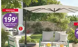 Mr Bricolage INVENTIV Parasol déporté Solix offre