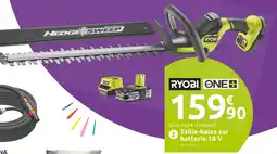 Mr Bricolage RYOBI Taille-haies sur batterie RY18HT50A-125 18 V offre