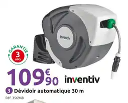 Mr Bricolage INVENTIV Dévidoir automatique 30 m offre