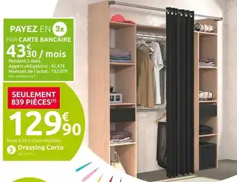 Mr Bricolage Dressing Corto offre