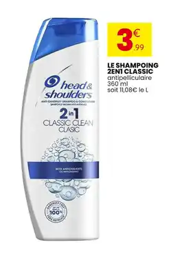 Stokomani Head & Shoulders Le shampooing 2en1 classic offre