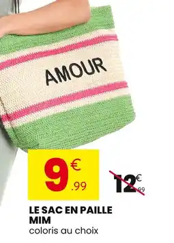 Stokomani MIM Le sac en paille offre