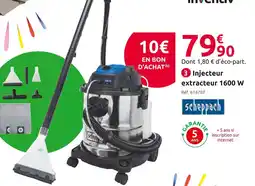 Mr Bricolage SCHEPPACH Injecteur extracteur 1600 W offre