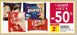 Stokomani Nestlé Le paquet de mini barres offre