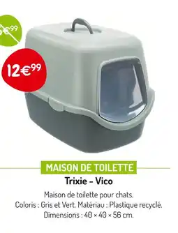 Médor et Compagnie Trixie Maison de toilette offre